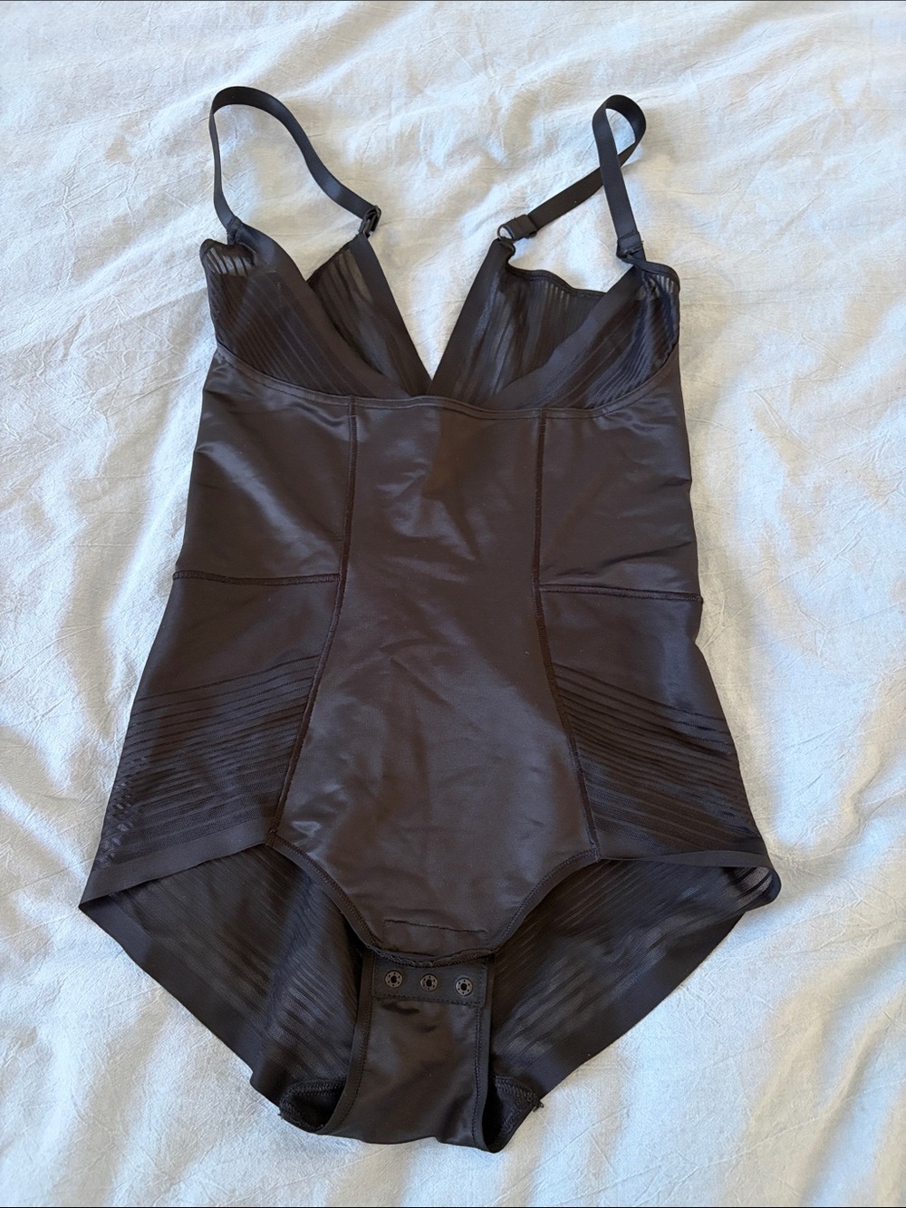 Marks & Spencer Black Shaping Bodysuit with Adjustable Straps